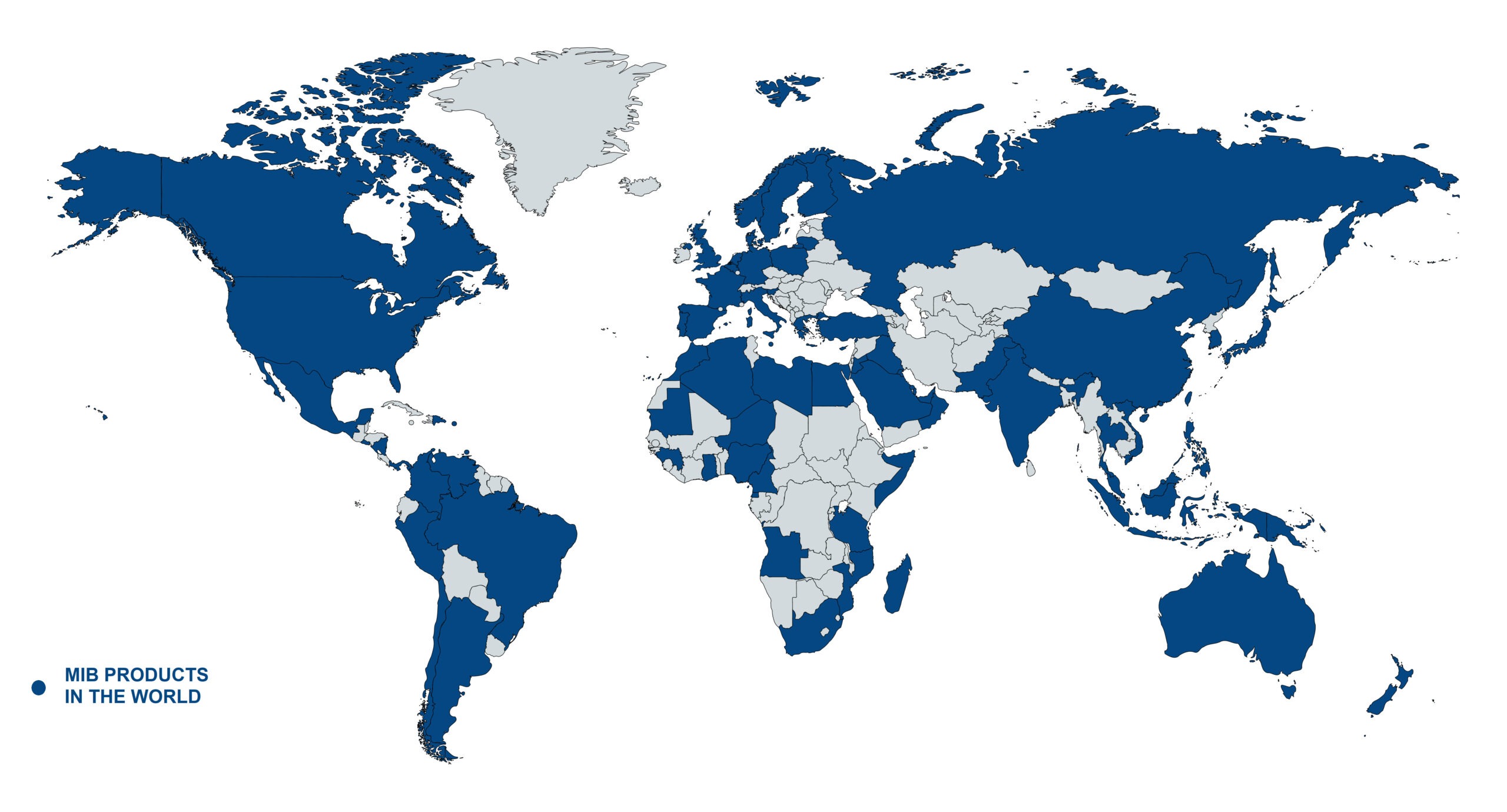 MIB Italiana production in the world