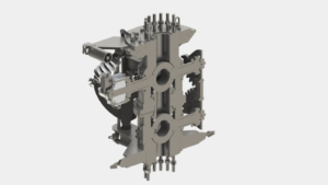 integrated high pressure natural gas emergency release system offshore