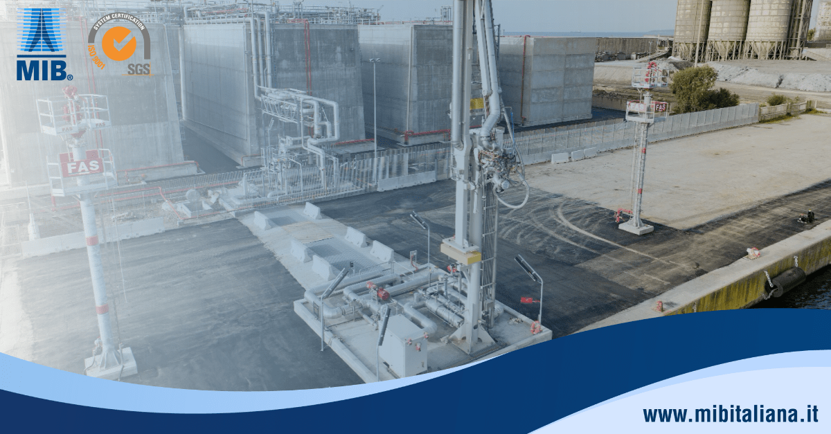 MIB LNG SMALL-SCALE SAFETY SYSTEM ARRIVES IN SARDINIA